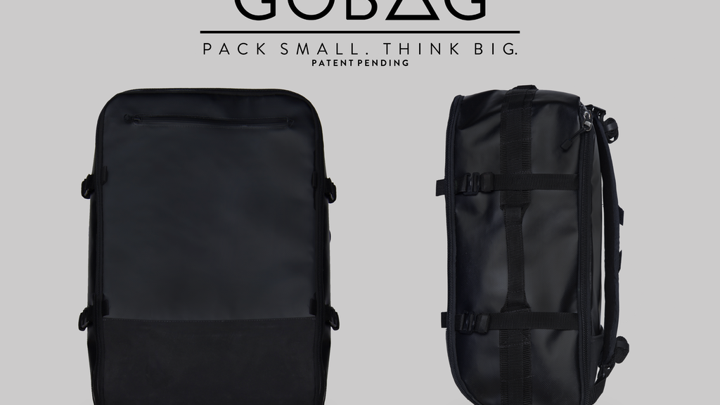 GOBAG - A Vacuum Compressible Carry-On Bag For Any Adventure project video thumbnail