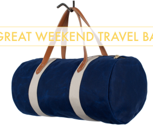 Best Weekend Bags | Best Weekend Bags For Men | Trevor Morrow Travel