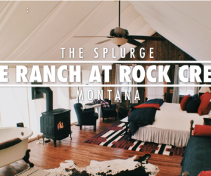 The Ranch At Rock Creek | Montana Glamping | More Photos and Information at TrevorMorrowTravel.com