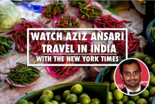 Aziz Ansari Visits India