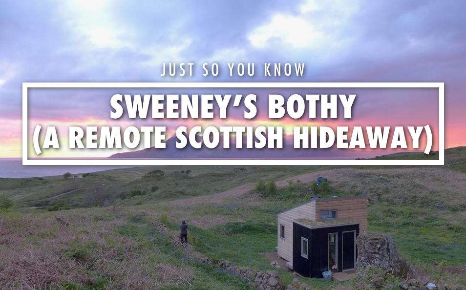 Eigg Time Sweeney's Bothy